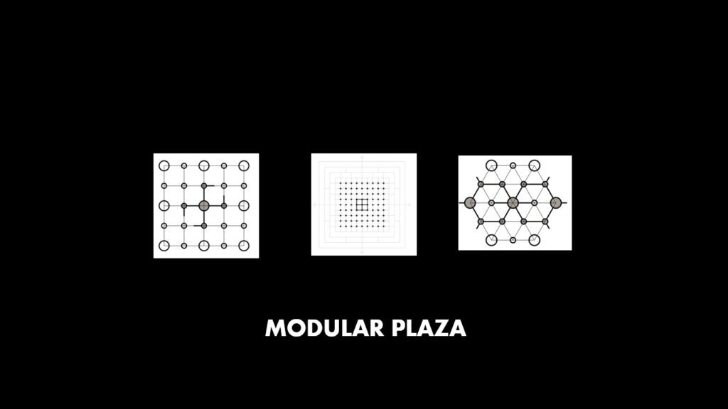 Esquema modular Centro Comercial