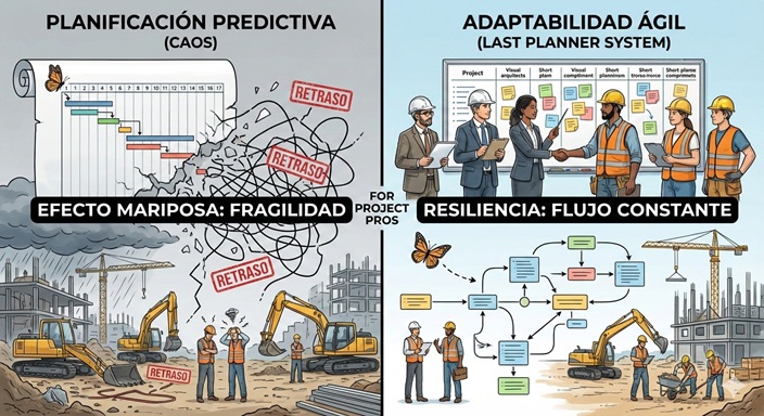 La planificación tradicional es fútil en la Construcción