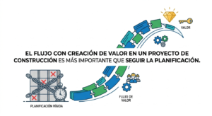 Flujo con creación de valor en la Construcción